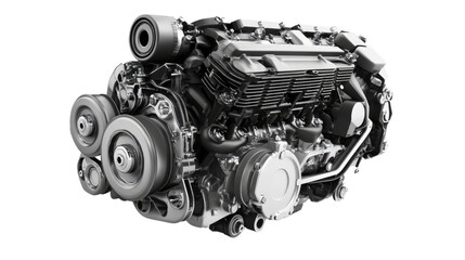 Engine transparent background