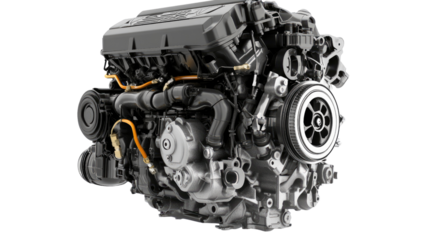 Engine transparent background