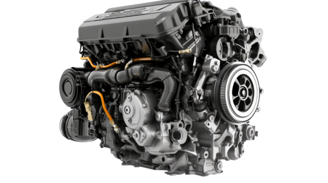 Engine transparent background