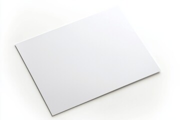 Blank A4 Paper Mockup on Isolated Background created with Generative AI