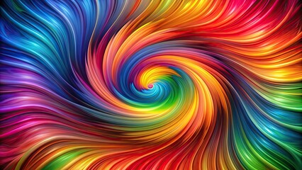 Naklejka premium Abstract images with vibrant colors and swirling patterns, abstract, vibrant, colors, swirling, patterns, artistic