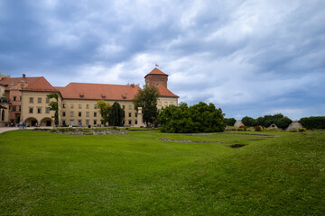 Medieval Wawel Castle in Krakow, Poland