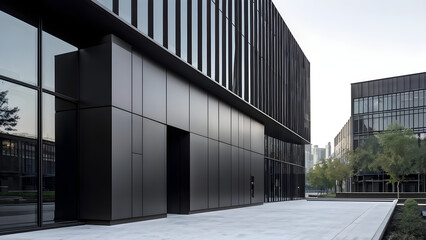 office building in the city