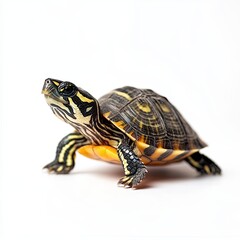 Obraz premium Turtle isolated on white background