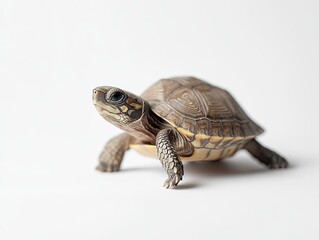 Obraz premium Turtle isolated on white background