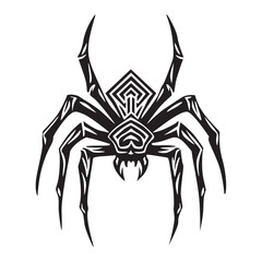Halloween Spider Silhouettes - Creepy Crawly Elegance