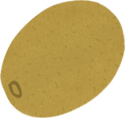 손으로그린 키위 일러스트