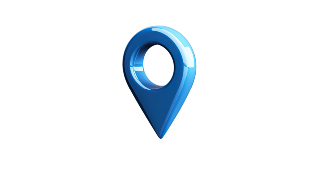 Location pin transparent background