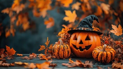 Halloween and Thanksgiving decoration