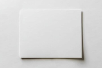 Blank A4 Paper Mockup on Isolated Background created with Generative AI