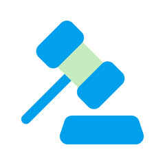 auction duo tone icon