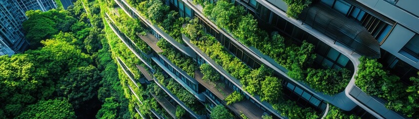 Fototapeta premium Incorporating Sustainable Urban Architecture