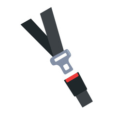 Seat belt icon clipart avatar logtotype isolated vector illustration