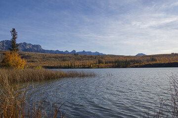 Talbot Lake in the Fall