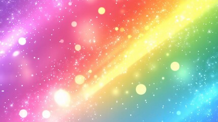 Rainbow Stardust: A vibrant rainbow backdrop infused with shimmering stardust and bokeh lights, creating a dreamy and magical atmosphere. 