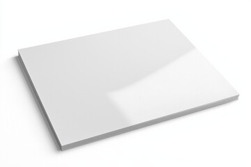 Blank A4 Paper Mockup on Isolated Background created with Generative AI