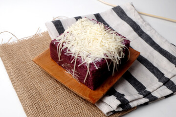 Taro brownie cake, made from taro flour and cheese, good for recipes and commercial