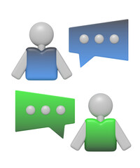 Chat response for clients