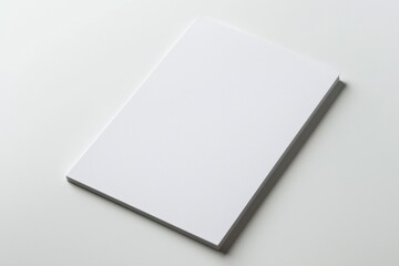 Blank A4 Paper Mockup on Isolated Background created with Generative AI