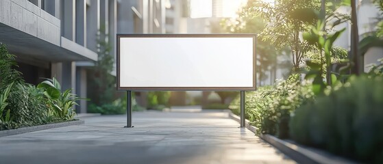 Real estate street sign or banner mock up