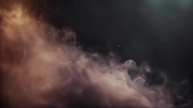light ray dark smoke mockup abstract spotlight smokey stage template scene spot fog shadow cloud blue mock up room layout texture environment vintage mist interior nobody