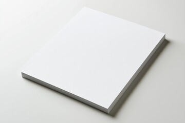 Blank A4 Paper Mockup on Isolated Background created with Generative AI