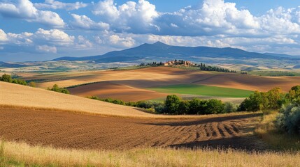 Obraz premium Rolling Hills of Tuscany