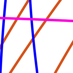 Abstract pink orange blue graphic lines background 