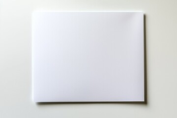 Blank A4 Paper Mockup on Isolated Background created with Generative AI