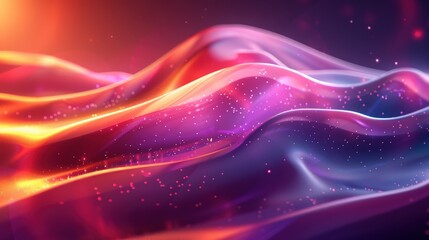 Produce a vibrant conceptual background with a gradient effect, blending sharp and blurred elements for a dynamic design