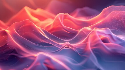 Obraz premium Produce a vibrant conceptual background with a gradient effect, blending sharp and blurred elements for a dynamic design