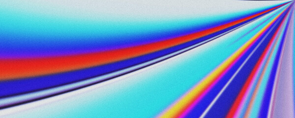 Obraz premium Vibrant Linear Gradient Background with Noise Texture