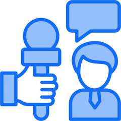 Obraz premium Interview Icon