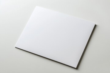Blank A4 Paper Mockup on Isolated Background created with Generative AI