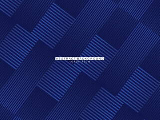 Blue geometric abstract background. Minimal geometric. Trendy gradient shape design. Modern futuristic graphics. Suitable for banners, brochures, business, pamphlets, posters, websites, etc.