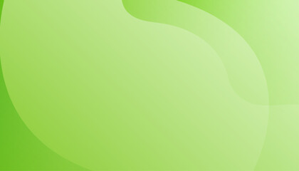 green wave background. Dynamic shapes composition. Eps10 vector
