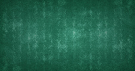 Green Chalkboard. Chalk texture school board display for background. chalk traces erased with copy space for add text or graphic design. Backdrop of Education concepts