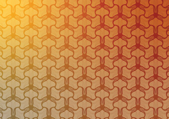 Orange soft line gradient net pattern background