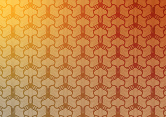 Orange soft line gradient net pattern background