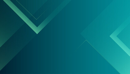 Green abstract geometric background. Dynamic shapes composition. Vector illustration