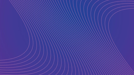 Purple wavy line abstract background for backdrop or presentation
