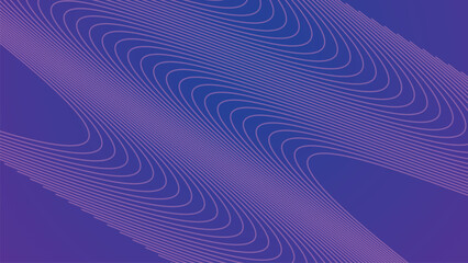 Purple wavy line abstract background for backdrop or presentation