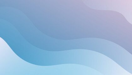 Fototapeta premium Abstract blue wave background. Dynamic shapes composition. Eps10 vector