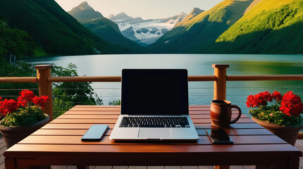 Relaxing and working at the same time is the lifestyle of the new generation.