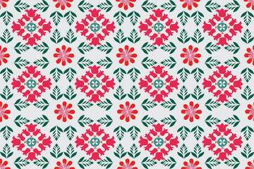 seamless knitted pattern