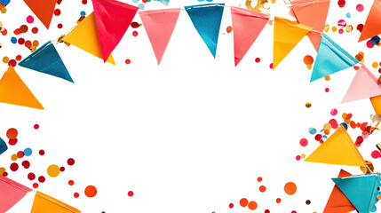 party flags transparent background