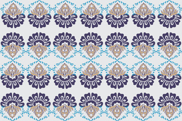 flower, vector, pattern,