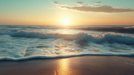 Obraz premium beautiful summer beach backgrounds concept