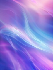 Blue and Pink Abstract Waves