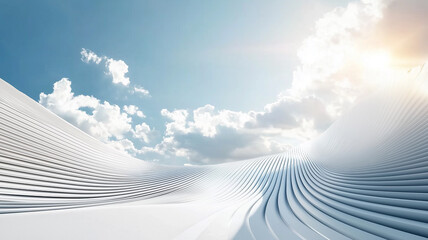 Naklejka premium background with sky